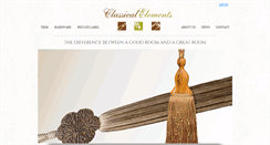 Desktop Screenshot of classicalelements.com